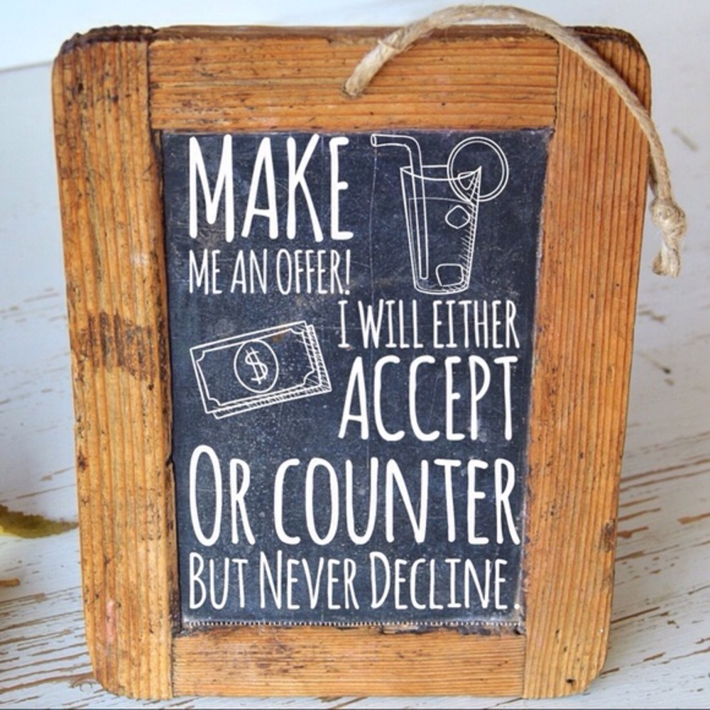 Nice things only